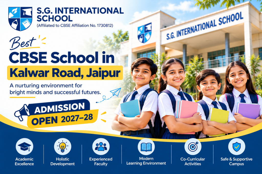 Best CBSE Schools in Kalwar Road, Jaipur 2027-28