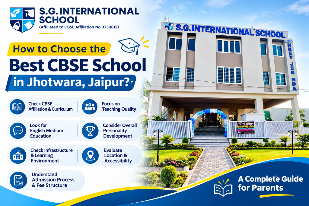 How to Choose the Best CBSE School in Jhotwara, Jaipur
